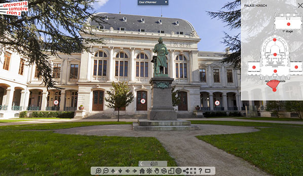 lyon 2 campus berges du rhone